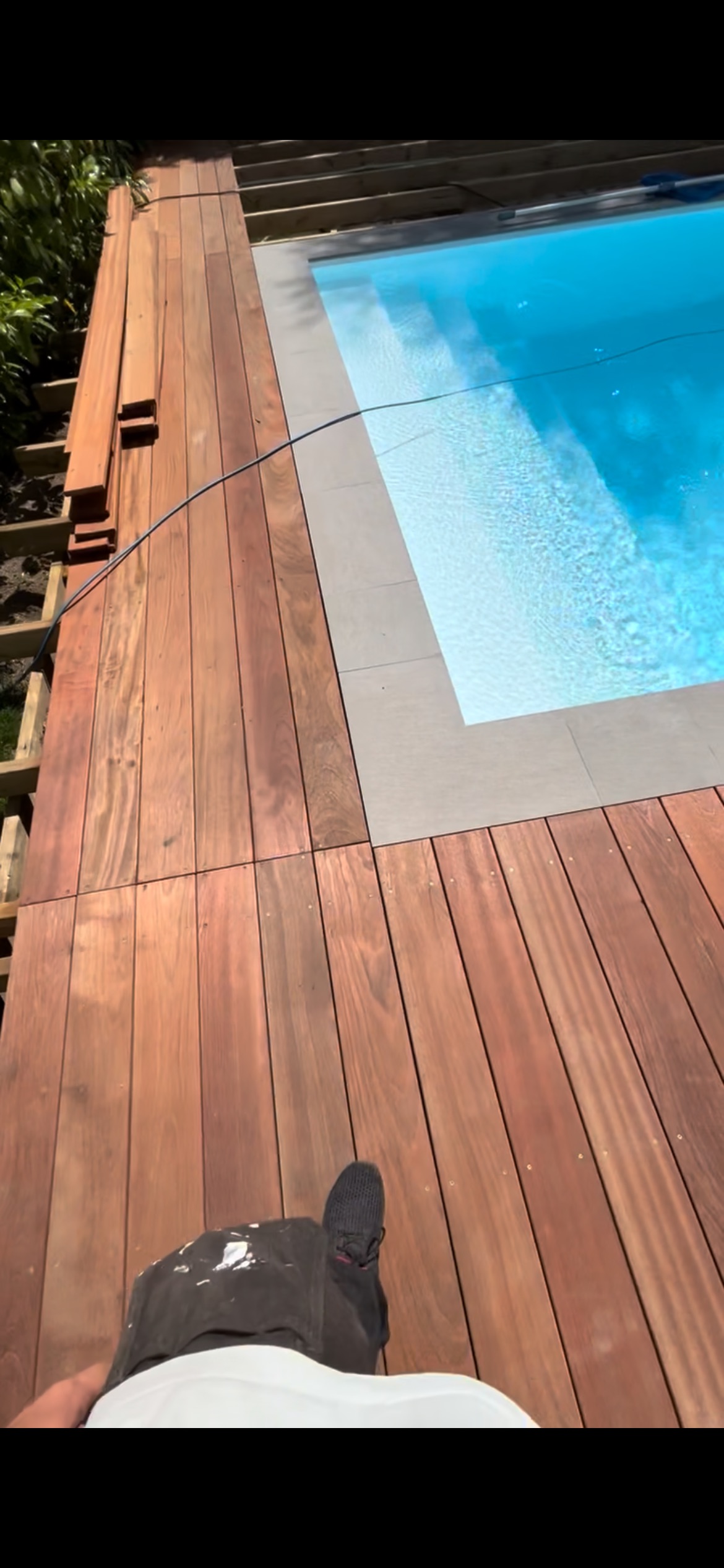 Terrasse under opbygning – OvesenBeier